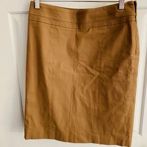 Loft Khaki Skirt Size 4-